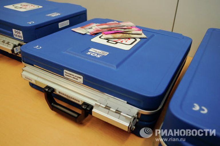 Сбербанк России начинает использование специальных контейнеров, предназначенных для инкассации и перевозки денежной наличности