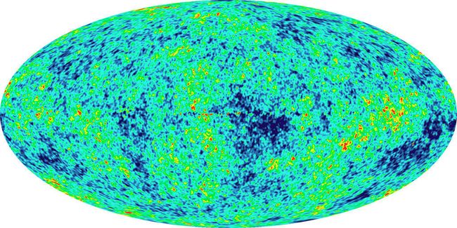 Карта реликтового излучения, составленная WMAP Карта реликтового излучения, составленная WMAP