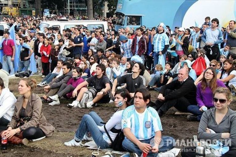 Болельщики сборной Аргентины Болельщики сборной Аргентины