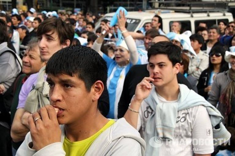 Болельщики сборной Аргентины Болельщики сборной Аргентины