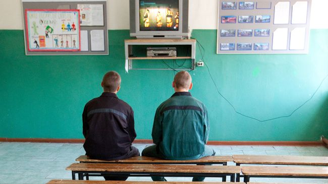 В жилом корпусе колонии. Архив В жилом корпусе колонии. Архив