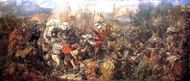 Ян Матейко. «Грюнвальдская битва» (1878) Ян Матейко. «Грюнвальдская битва» (1878)