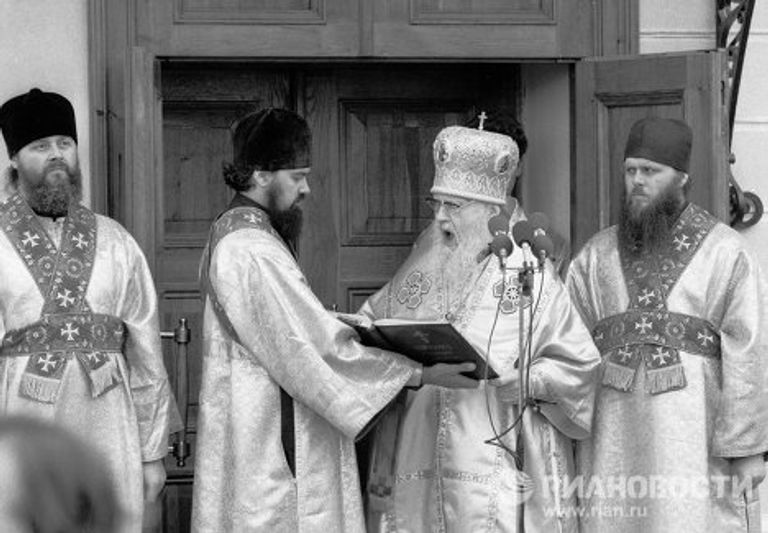 Пимен в Свято-Даниловском монастыре Пимен в Свято-Даниловском монастыре