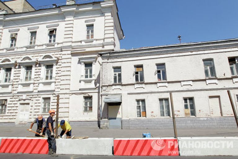 Снос усадьбы купца Алексеева в центре Москвы Снос усадьбы купца Алексеева в центре Москвы