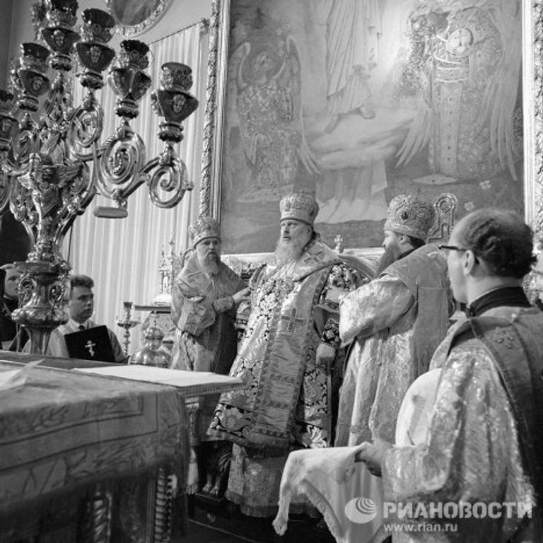 Интронизация патриарха Пимена Интронизация патриарха Пимена