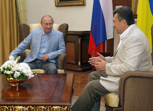 Встреча премьер-министра РФ Владимира Путина с президентом Украины Виктором Януковичем Встреча премьер-министра РФ Владимира Путина с президентом Украины Виктором Януковичем