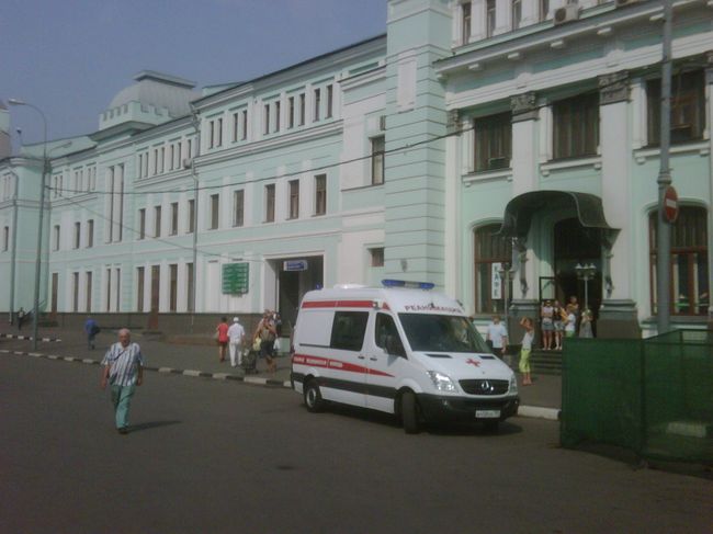 Пожар по адресу Тверская застава, 3