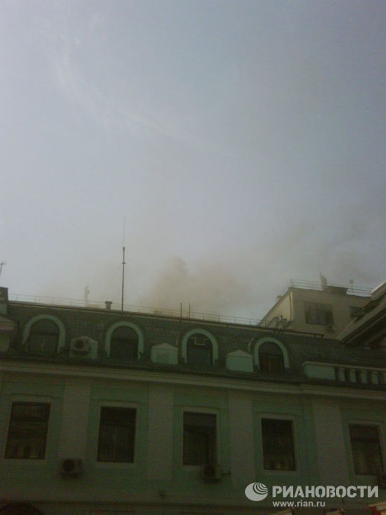 Пожар по адресу Тверская застава, 3 Пожар по адресу Тверская застава, 3