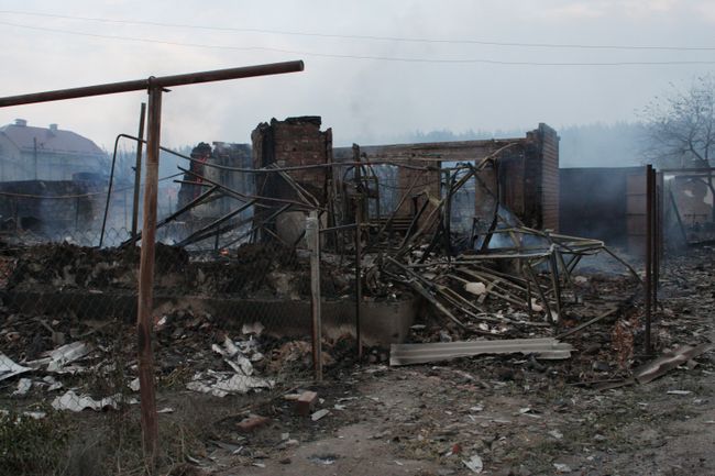 Пожары под Воронежем Пожары под Воронежем
