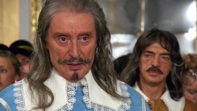 Вениамин Смехов (Атос) в фильме Возвращение мушкетеров