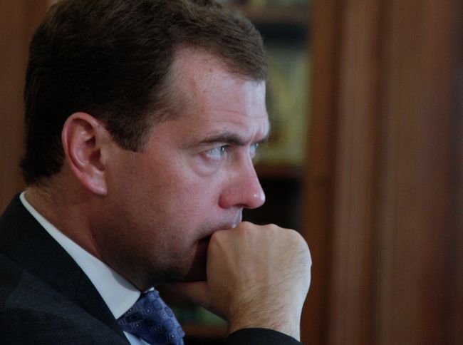 Президент России Дмитрий Медведев. Архив