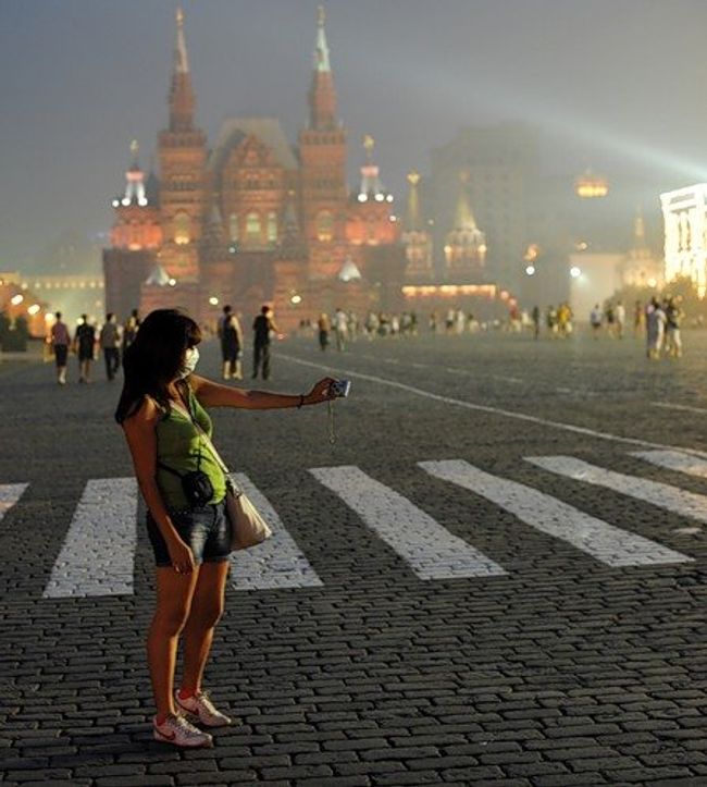 Смог в Москве