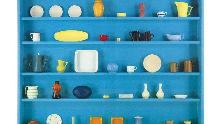 Дэмиен Херст (Damien Hirst). Мы стильные. (We’ve Got Style. (The Vessel Collection – Blue). 1993 год. Один из лотов предстоящего аукциона Sotheby`s по продаже коллекции банка Lehman Brothers Дэмиен Херст (Damien Hirst). Мы стильные. (We’ve Got Style. (The Vessel Collection – Blue). 1993 год. Один из лотов предстоящего аукциона Sotheby`s по продаже коллекции банка Lehman Brothers