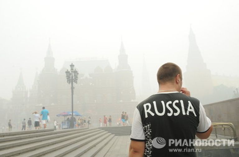 Смог в Москве Смог в Москве