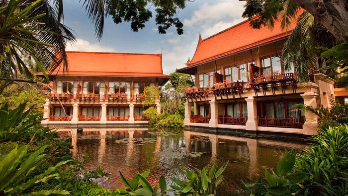 Вид на корпуса пятизвездочного отеля Anantara Hua Hin Resort & Spa Вид на корпуса пятизвездочного отеля Anantara Hua Hin Resort & Spa - РИА Новости, 1920, 11.02.2026