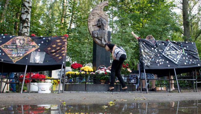 Годовщина гибели Виктора Цоя