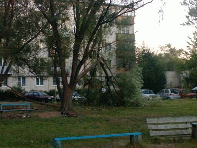Ураган в Тосно Ураган в Тосно