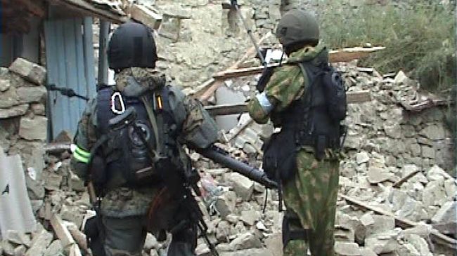 Спецоперация в дагестанском селе Спецоперация в дагестанском селе
