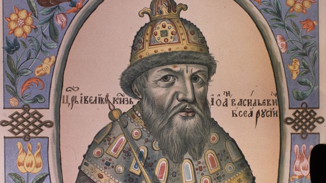 Репродукция портрета Ивана Грозного