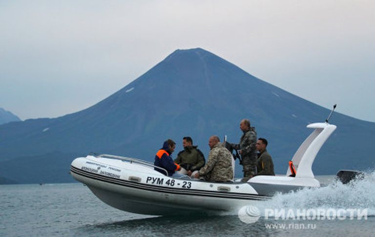 Премьер-министр РФ Владимир Путин посетил Южно-Камчатский заказник Премьер-министр РФ Владимир Путин посетил Южно-Камчатский заказник
