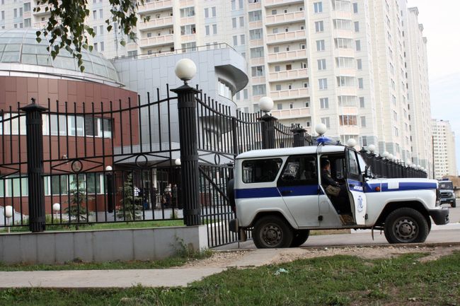 Разгерметизация пожарной системы в Сбербанке Подольска