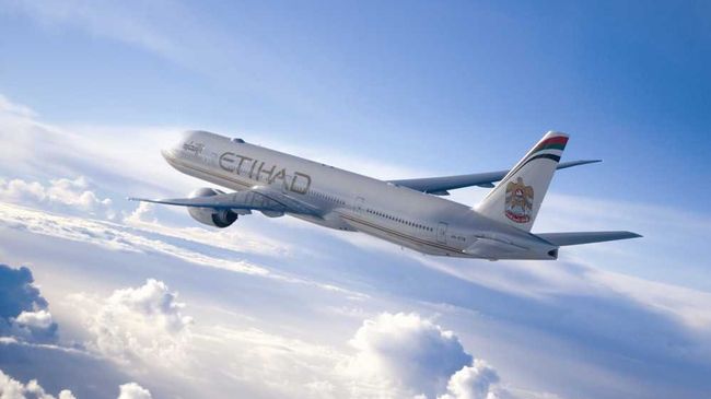 Самолет Etihad Airways. Архивное фото