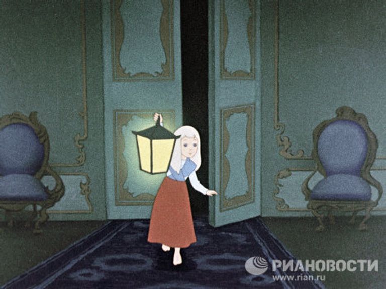 Рисунок к мультфильму Снежная королева. Рисунок к мультфильму Снежная королева.