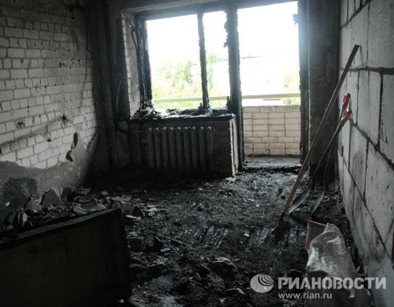 Пожар в доме престарелых в Тверской области Пожар в доме престарелых в Тверской области
