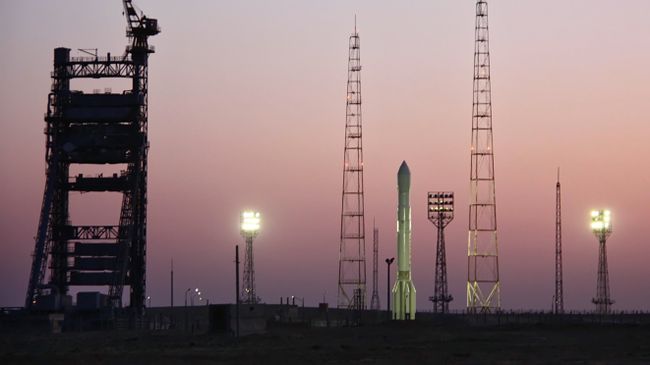 Ракета-носитель Протон-М со спутникамм ГЛОНАСС