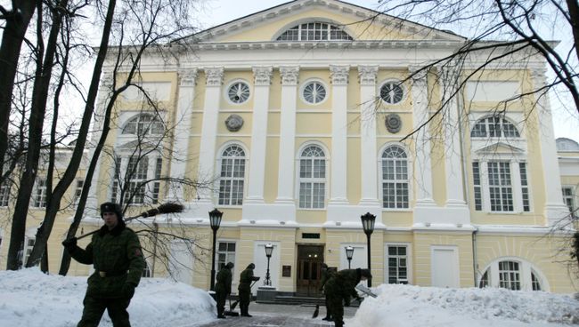 Главный военный клинический госпиталь им. Н.Бурденко. Архивное фото Главный военный клинический госпиталь им. Н.Бурденко. Архивное фото