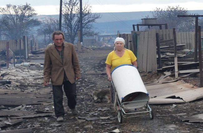  Последствия пожаров в Волгоградской области. Архив