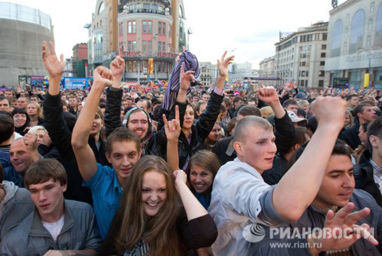 Концерт Лорана Гарнье на Лубянской площади Концерт Лорана Гарнье на Лубянской площади
