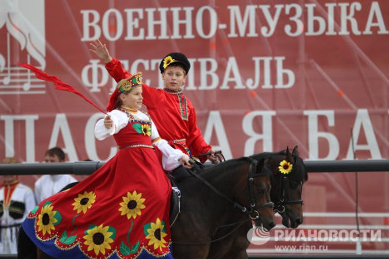 Открытие Международного фестиваля Спасская башня Открытие Международного фестиваля Спасская башня