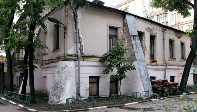 Остановлены работы по сносу усадьбы Волконских в Москве. Архив