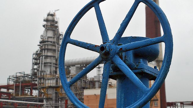 На белорусском нефтеперерабатывающем заводе. Архивное фото