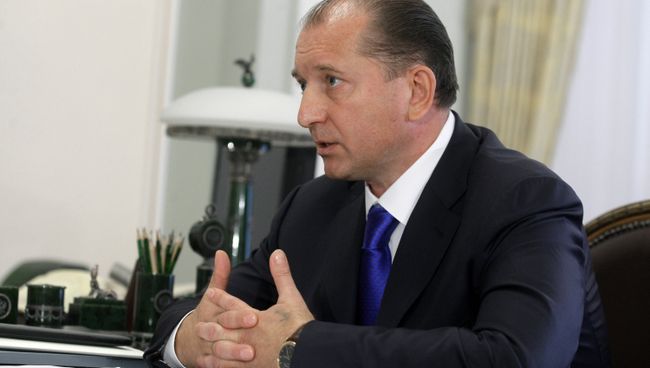 Владимир Артяков на встрече с премьер-министром РФ Владимиром Путиным