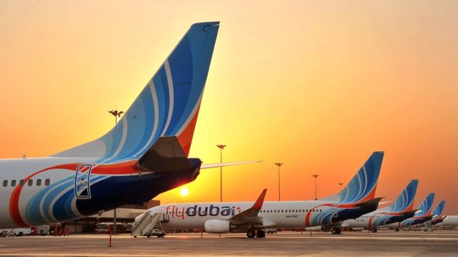 Самолеты авиакомпании-лоукостера Flydubai