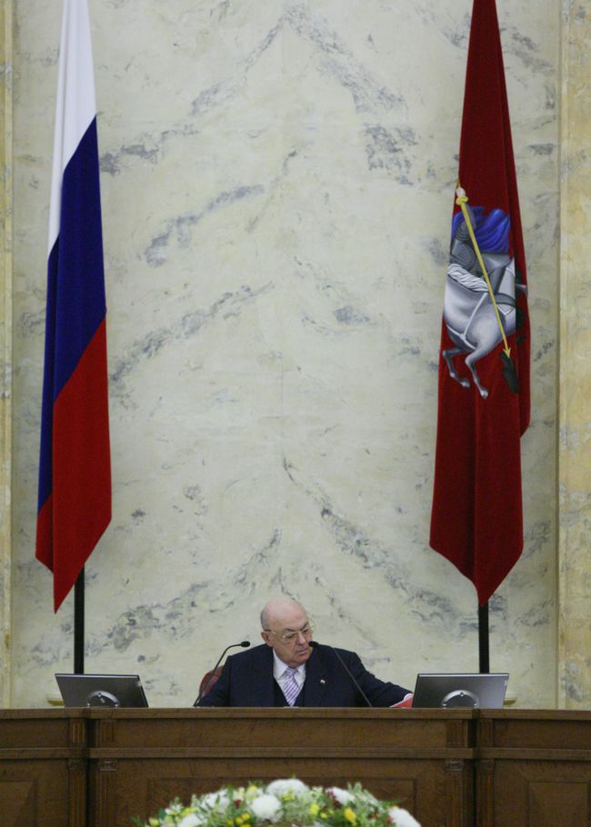Временно исполняющий обязанности мэра Москвы Владимир Ресин