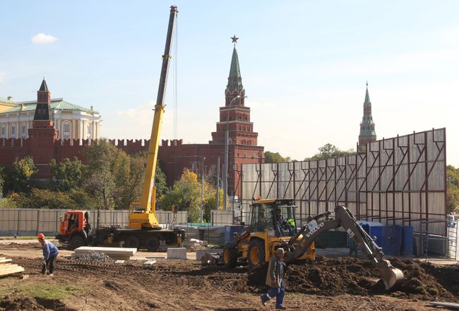 Строительство реставрационного комплекса музеев Московского Кремля