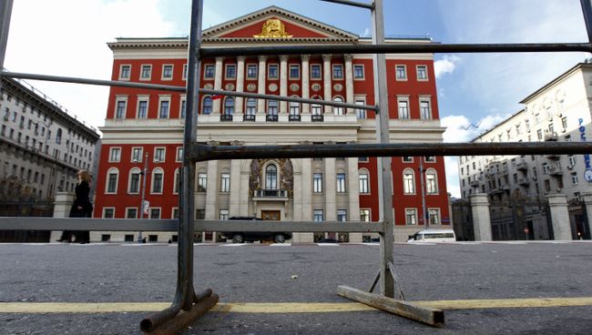 Здание мэрии Москвы. Архив Здание мэрии Москвы. Архив