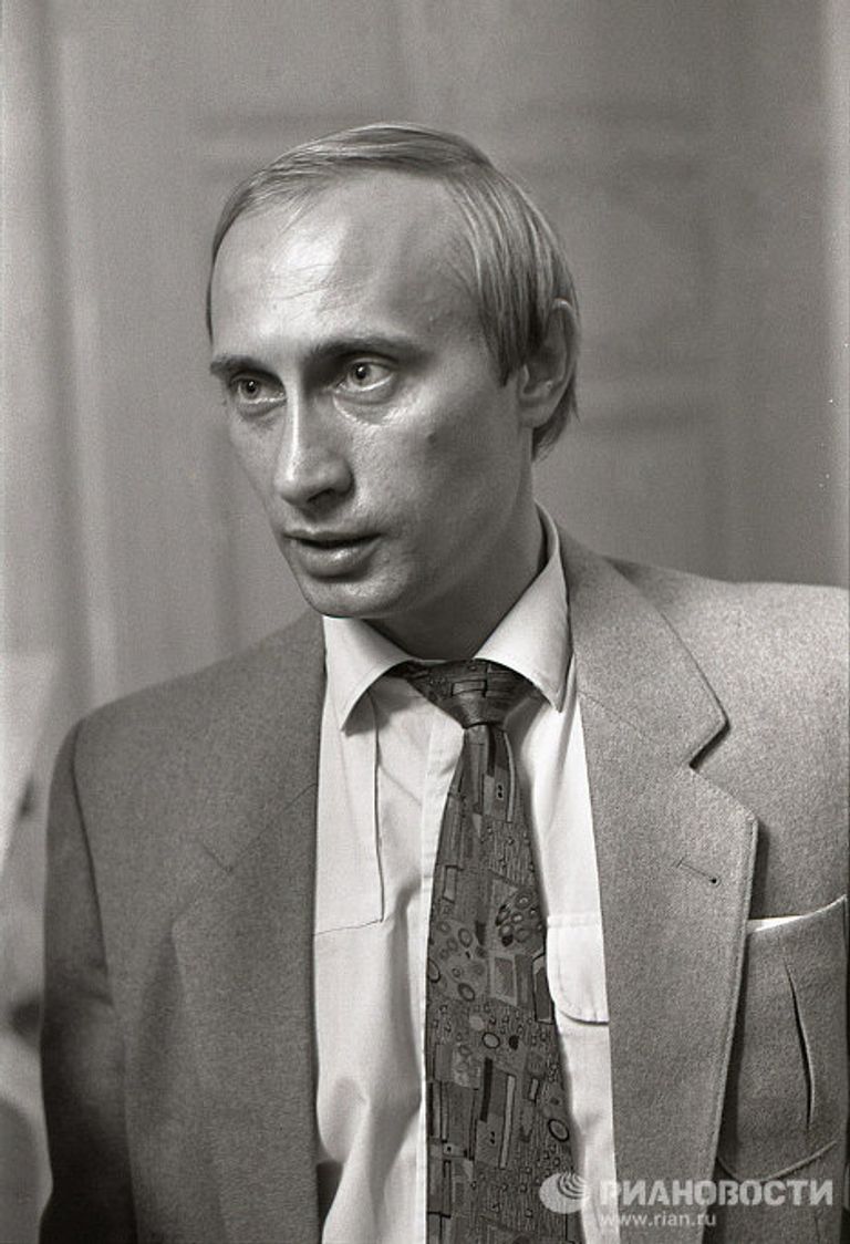 Заместитель мэра Ленинграда Владимир Путин Заместитель мэра Ленинграда Владимир Путин