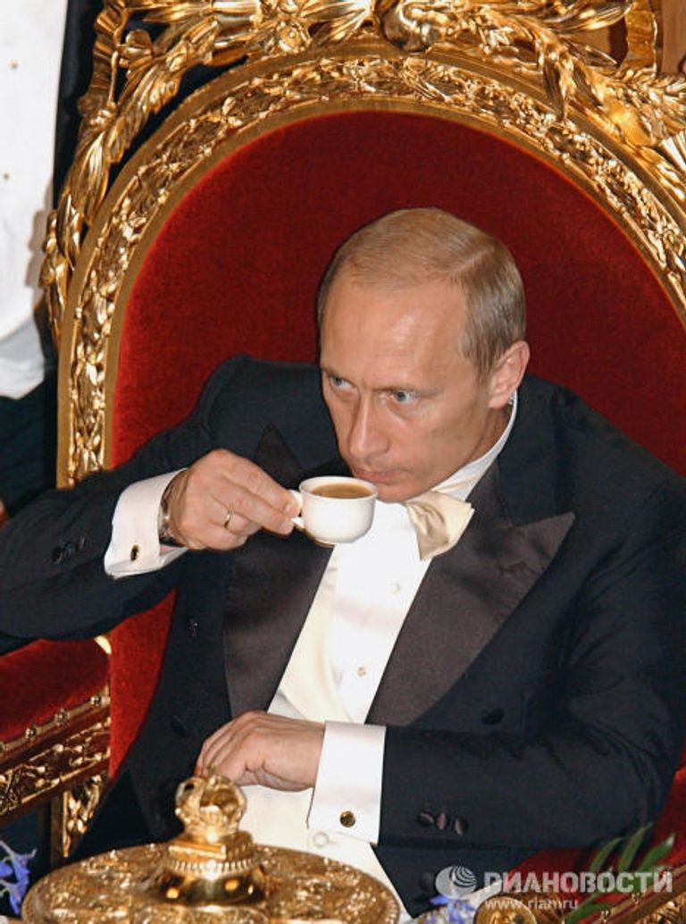 В.Путин на праздничном обеде в Гилдхолле в Лондоне В.Путин на праздничном обеде в Гилдхолле в Лондоне