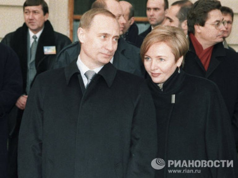 Путин с супругой Путин с супругой
