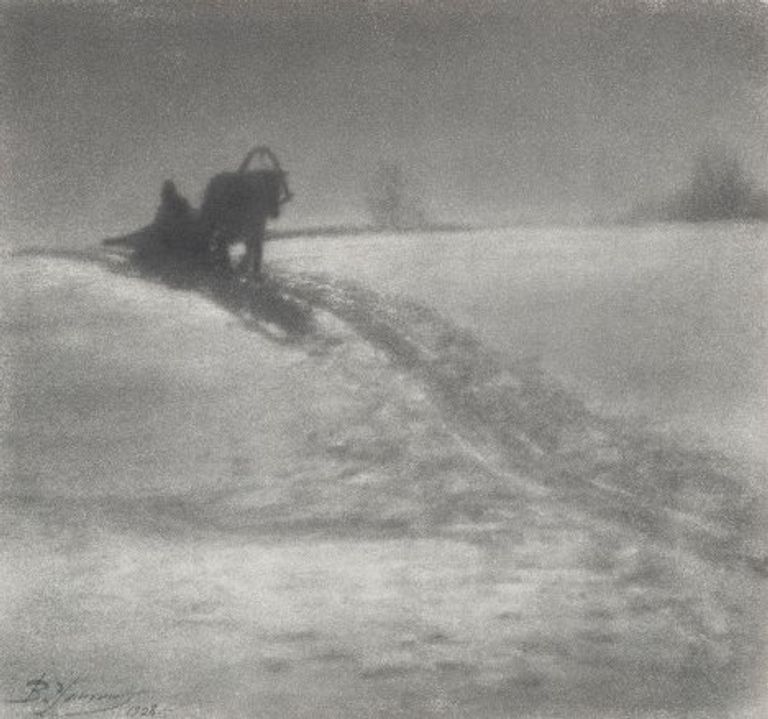 Василий Улитин. Зима,1928 год. Серебряножелатиновый отпечаток. Собрание музея Московский Дом фотографии Василий Улитин. Зима,1928 год. Серебряножелатиновый отпечаток. Собрание музея Московский Дом фотографии