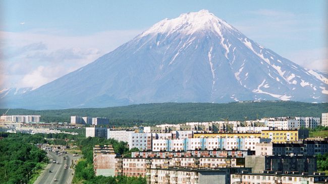 Город Петропавловск-Камчатский. Архивное фото