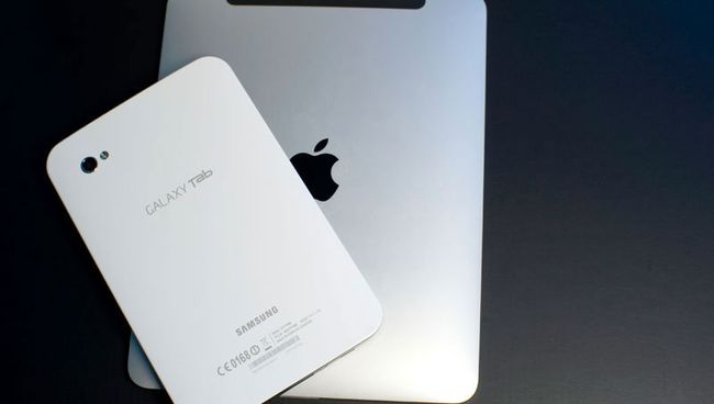 Samsung Galaxy Tab и  iPad 