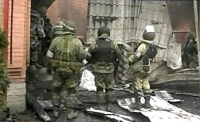 Штурм дома боевика Саида Бурятского Штурм дома боевика Саида Бурятского