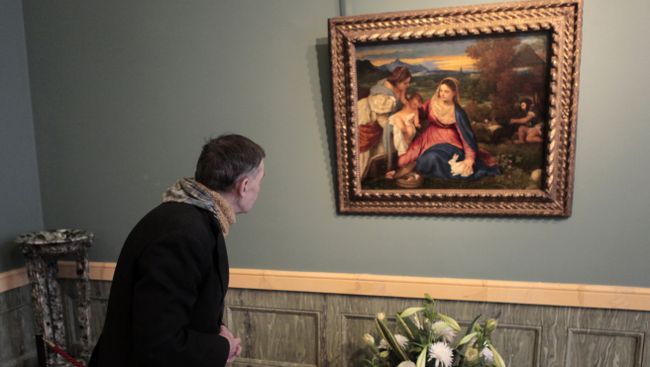 Открытие выставки из цикла Шедевры музеев мира в Эрмитаже