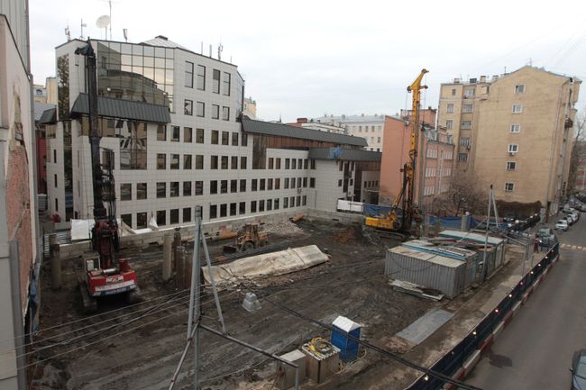 Строительство гостиницы в Малом Козихинском переулке Строительство гостиницы в Малом Козихинском переулке