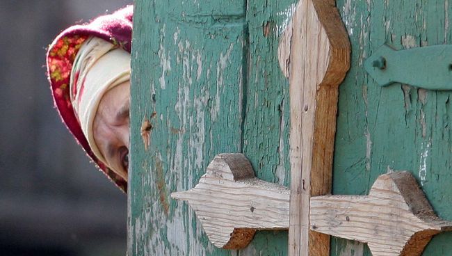 На месте затворничества сектантов в Пензенской области. Архивное фото.